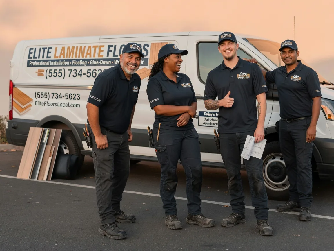 Laminate flooring installation company in Knoxville, IA